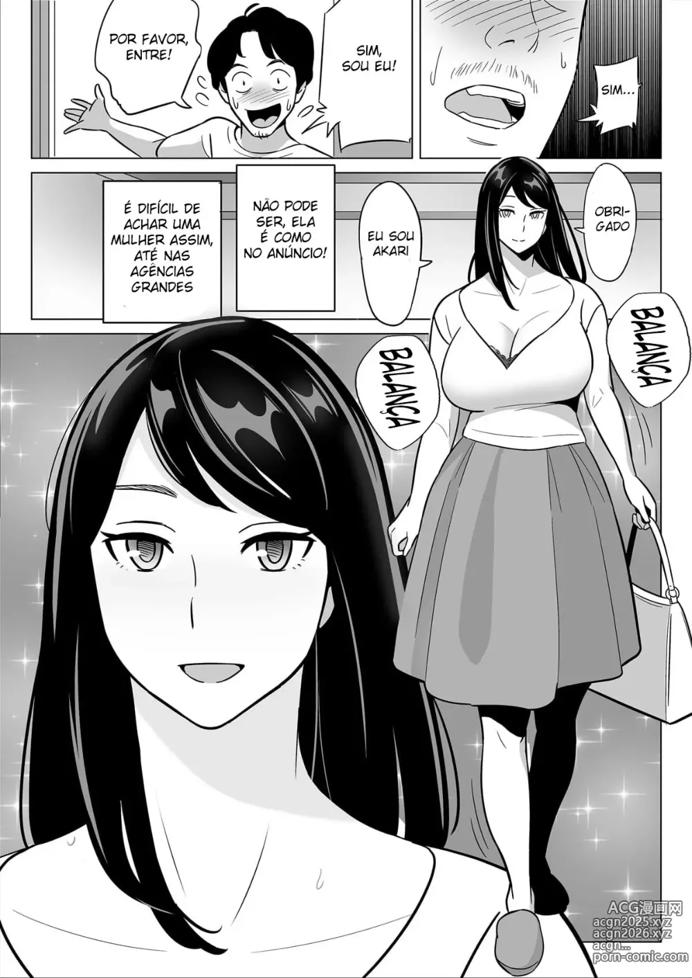 Page 9 of doujinshi Oh Sim! Eu me dei bem com uma Linda Prostituta de uma Agência Ch. 1-3