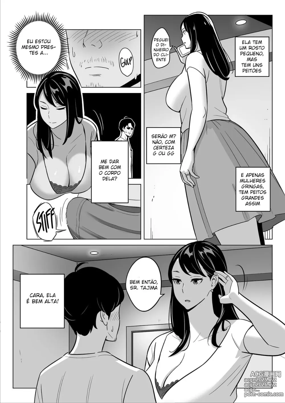 Page 10 of doujinshi Oh Sim! Eu me dei bem com uma Linda Prostituta de uma Agência Ch. 1-3