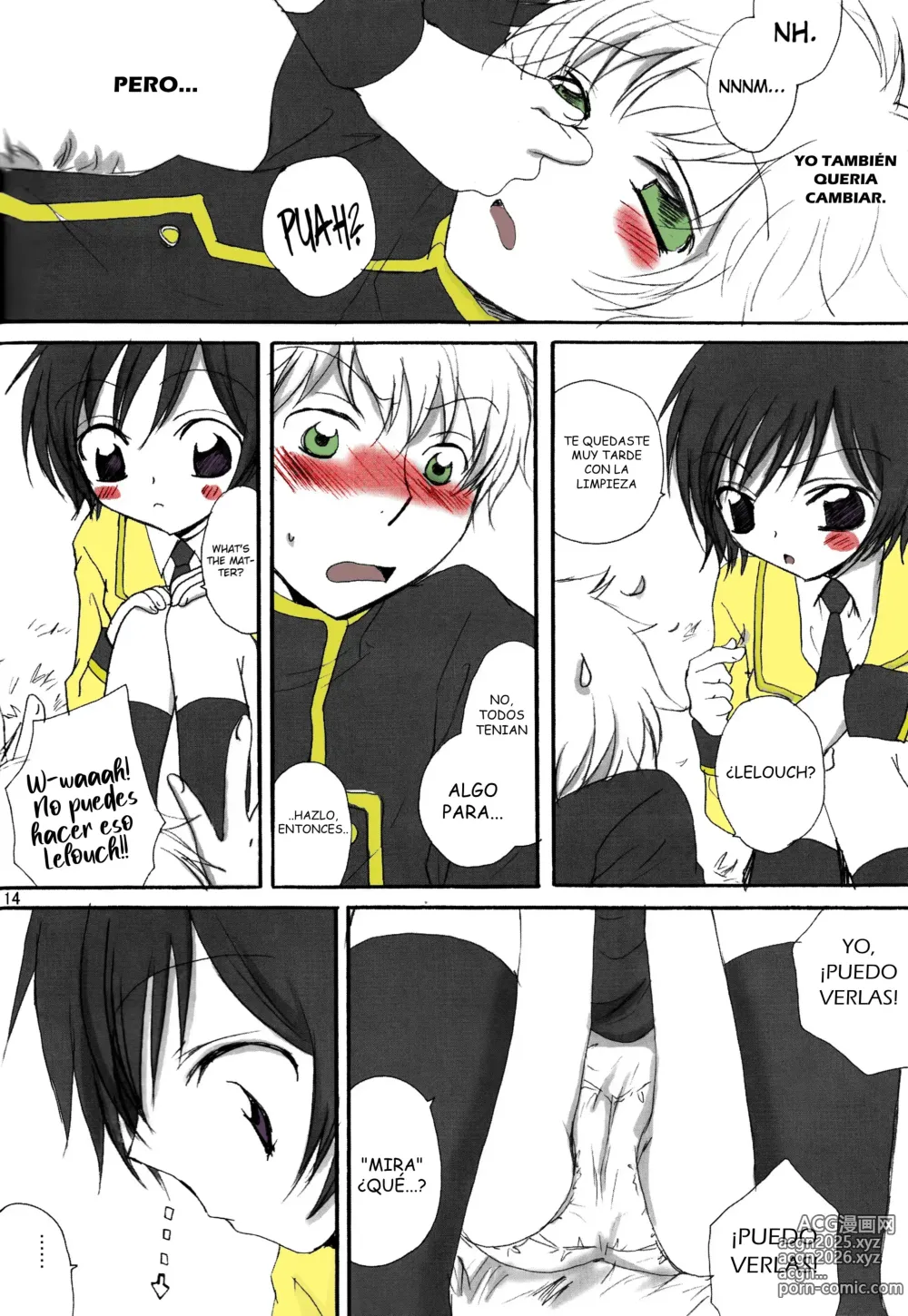 Page 14 of doujinshi Konna Lelou ga Itara Boku wa mou...!!