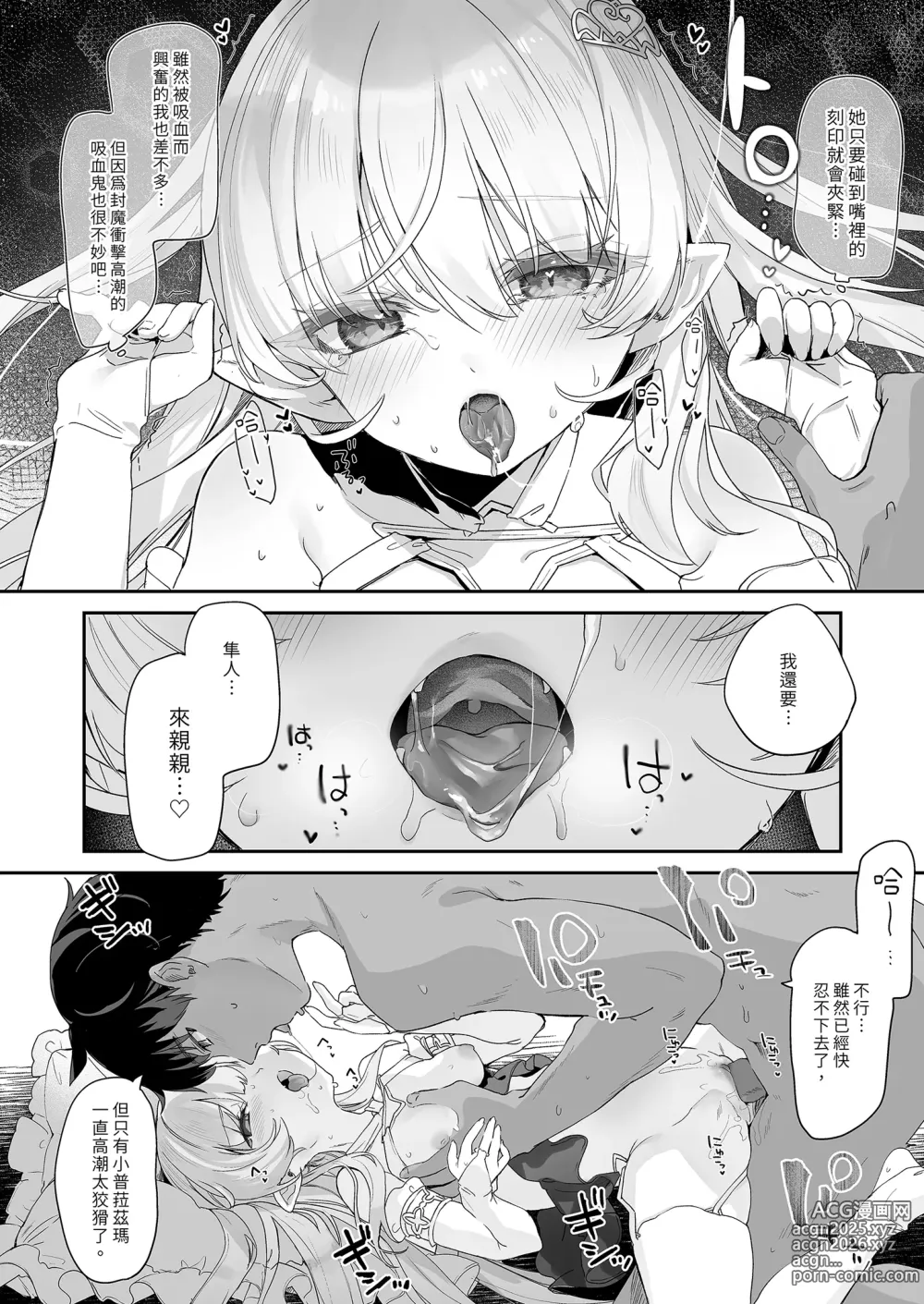 Page 48 of doujinshi 血姬夜交 真祖之姬正值發情期！ (decensored)