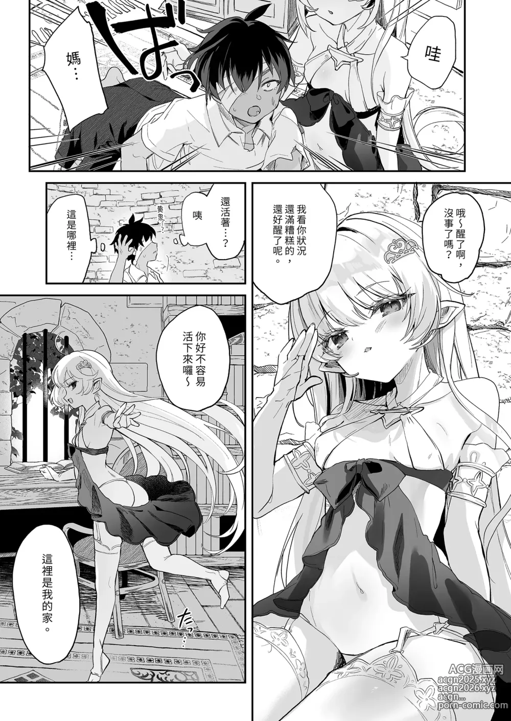 Page 9 of doujinshi 血姬夜交 真祖之姬正值發情期！ (decensored)