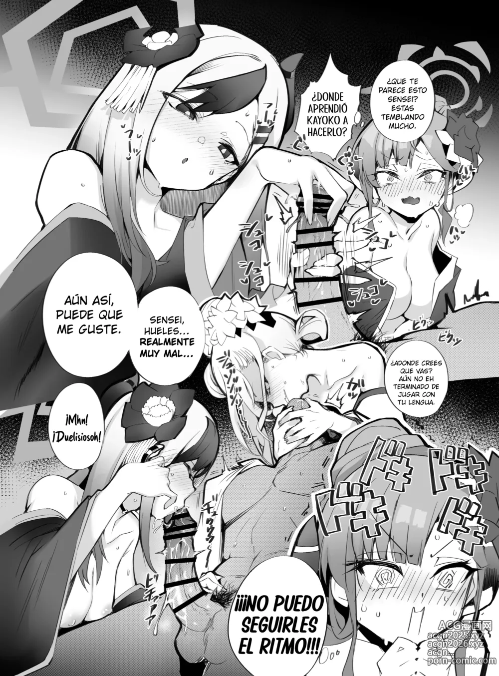 Page 16 of doujinshi ¡Yo Me Encargaré De Tu Lujuria Reprimida, Sensei... Nosotras Realmente Te Amamos! 1&2