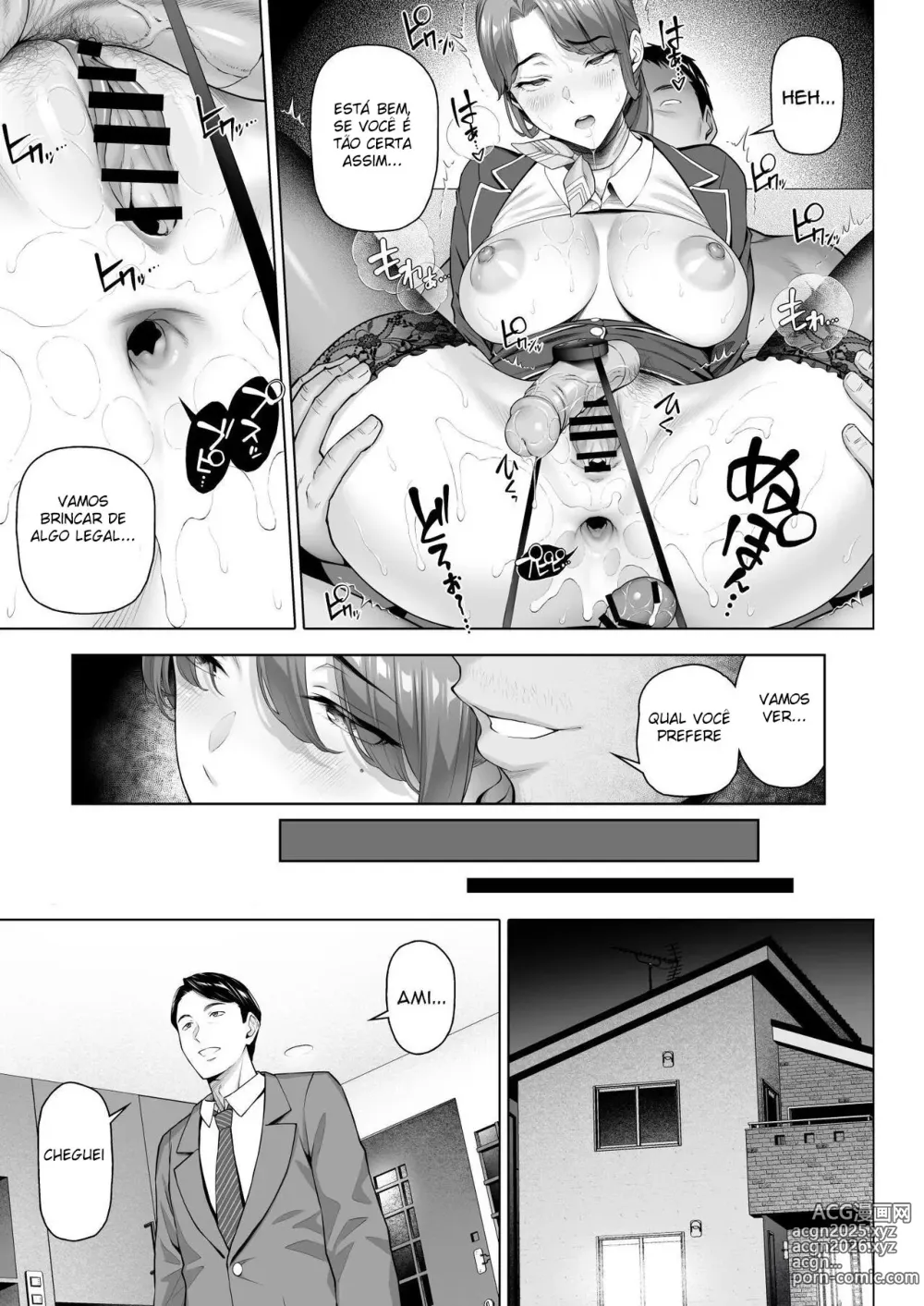 Page 35 of doujinshi Minha Vizinha É Uma Mulher Casada e Faminta Sexualmente