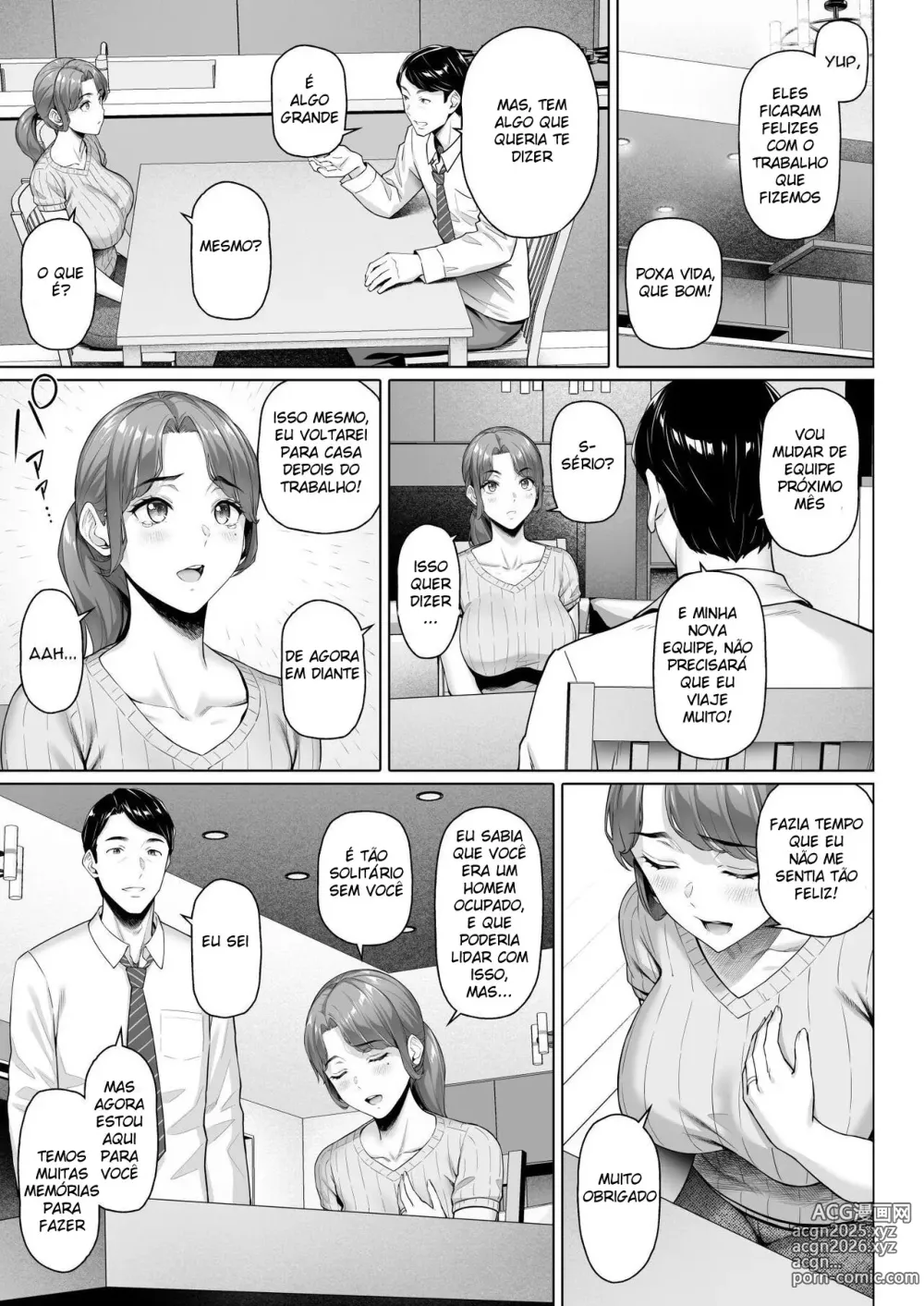 Page 37 of doujinshi Minha Vizinha É Uma Mulher Casada e Faminta Sexualmente