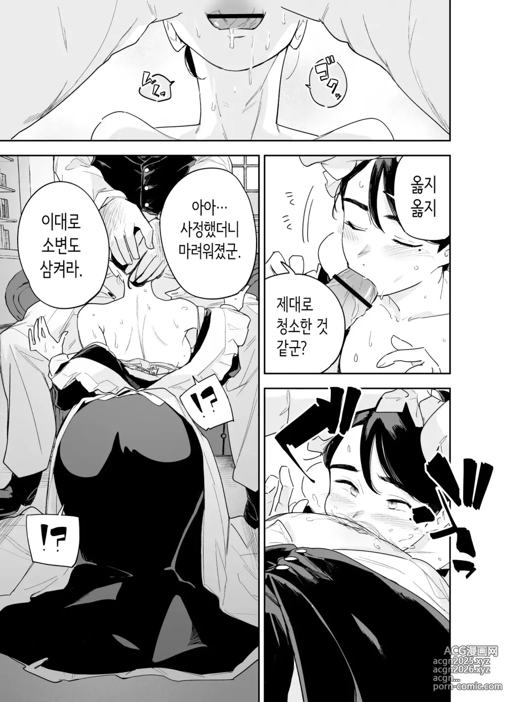 Page 14 of doujinshi 우리 집의 하우스 메이드 브리짓 성의 봉사 ~난로 청소에서 아기 만들기까지~