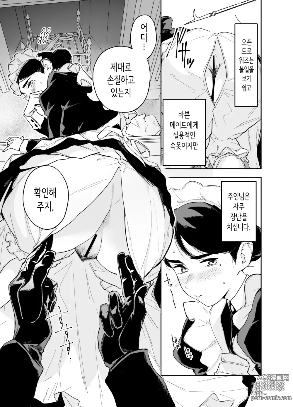 Page 6 of doujinshi 우리 집의 하우스 메이드 브리짓 성의 봉사 ~난로 청소에서 아기 만들기까지~