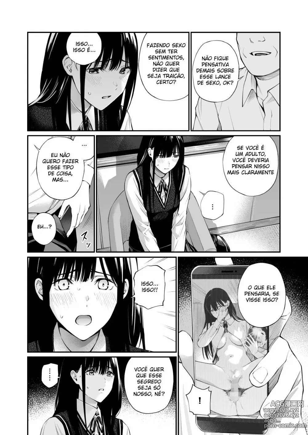 Page 28 of doujinshi Deposite Os Segredos Que Ele Não Conhece, Dentro Dela.