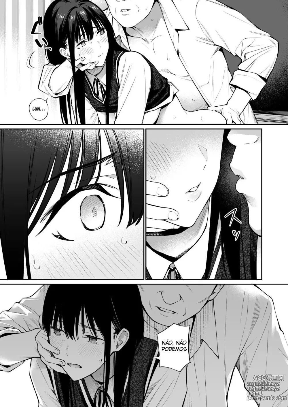 Page 45 of doujinshi Deposite Os Segredos Que Ele Não Conhece, Dentro Dela.