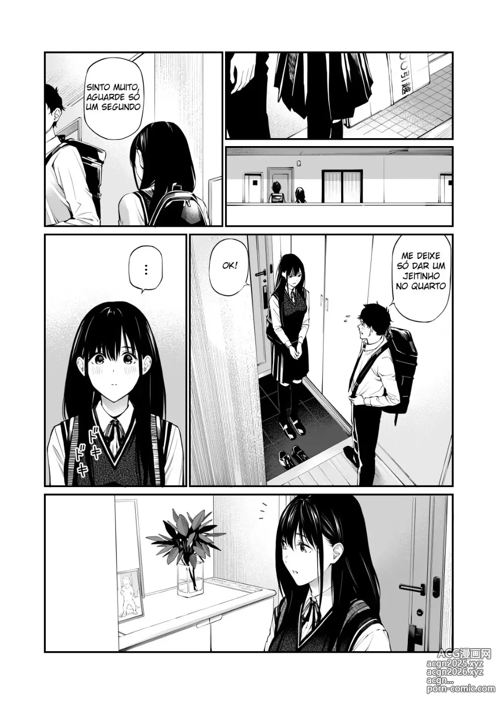 Page 10 of doujinshi Deposite Os Segredos Que Ele Não Conhece, Dentro Dela.