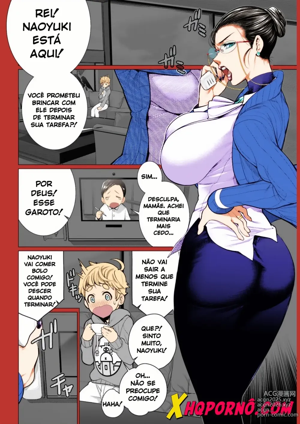 Page 2 of manga O Coração Latejante de uma Mãe Controladora