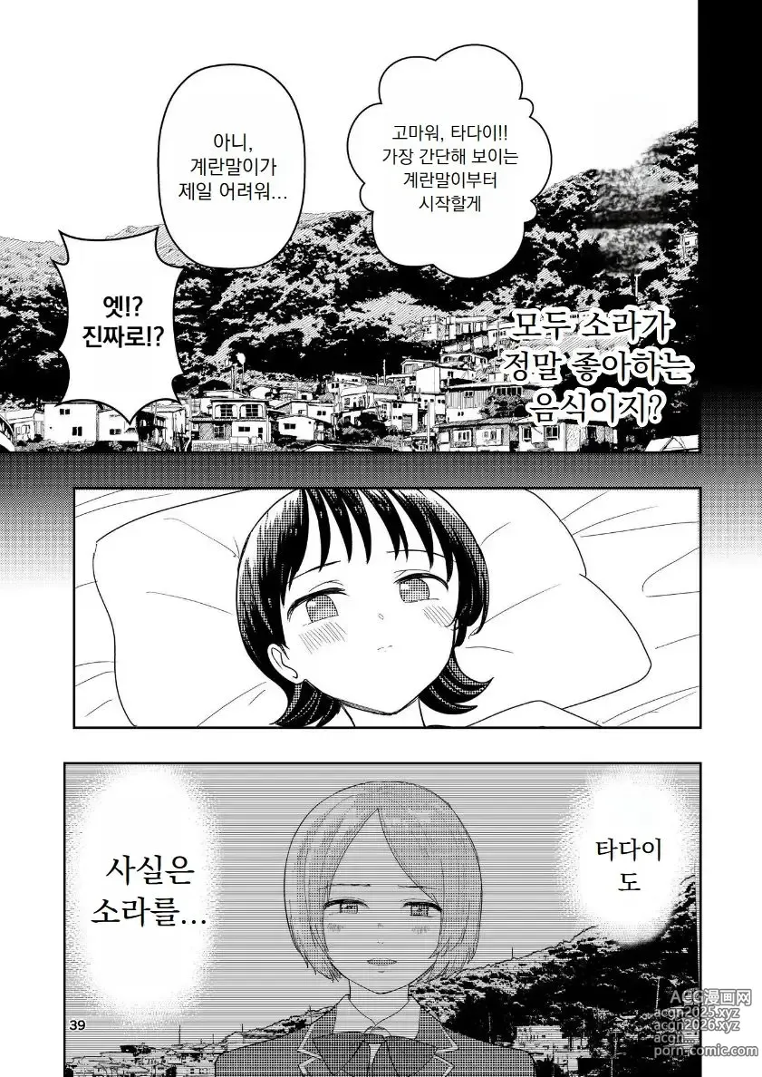 Page 40 of doujinshi Hadairo no Seishun chapter 4 Kouhen