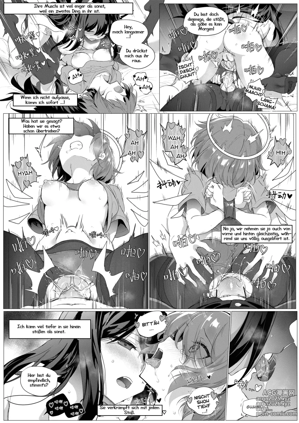 Page 21 of doujinshi 2 Texas x Exusiai (decensored)