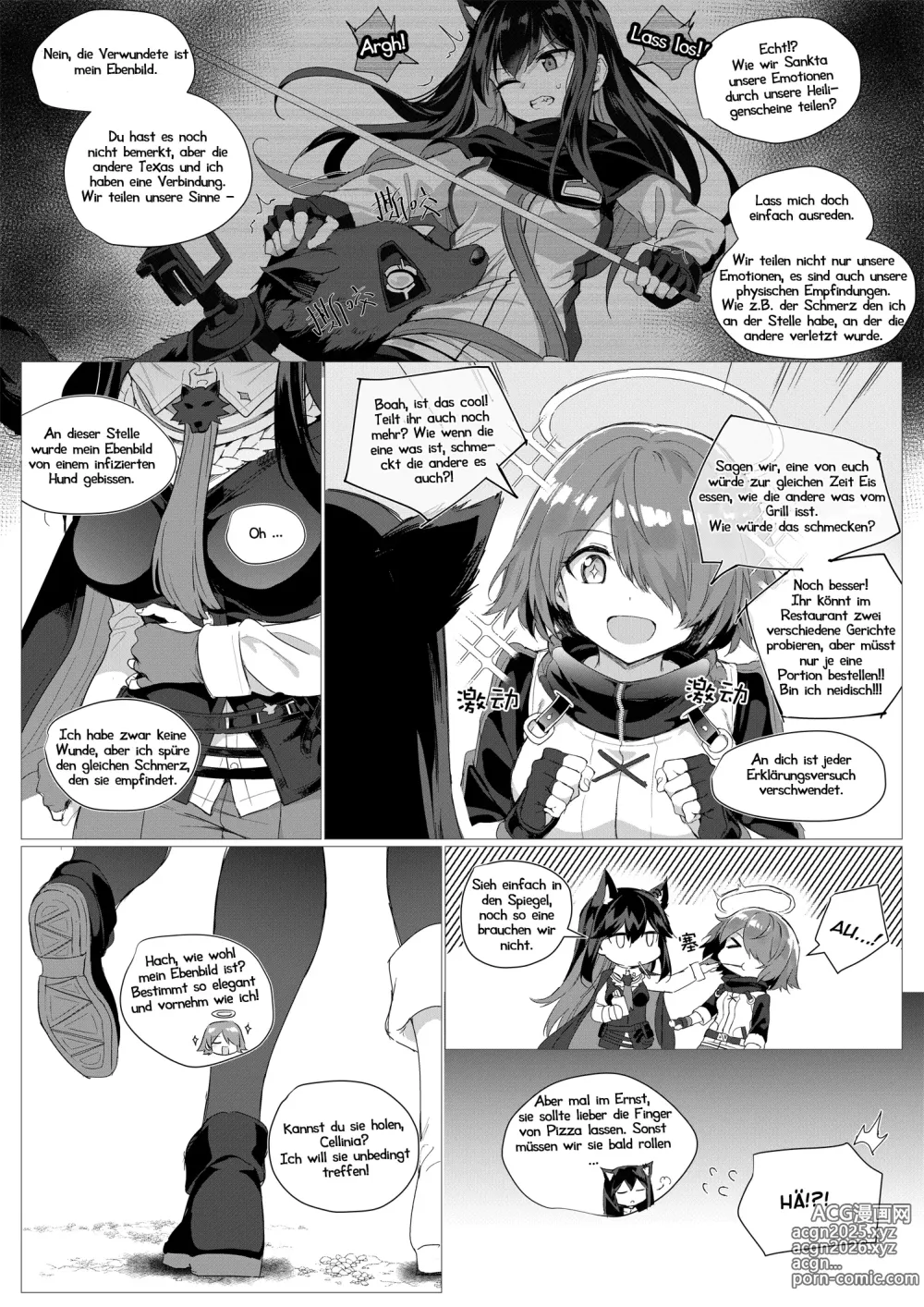 Page 4 of doujinshi 2 Texas x Exusiai (decensored)