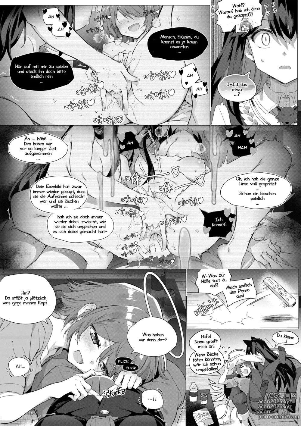 Page 7 of doujinshi 2 Texas x Exusiai (decensored)