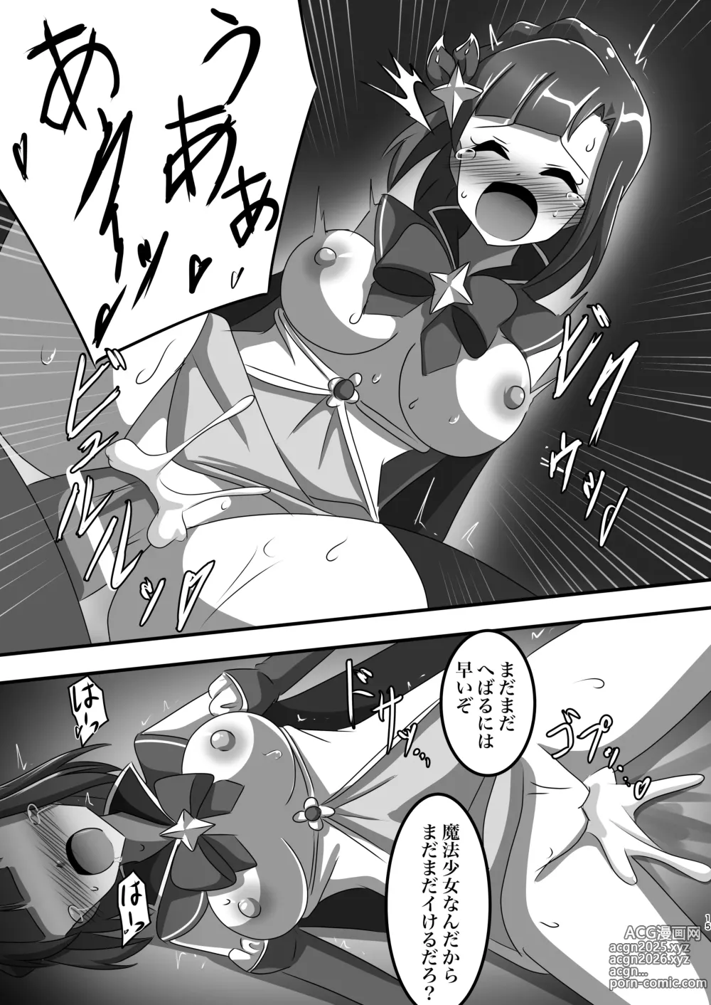 Page 14 of doujinshi Mahou Shoujo → Gyoukai Pet