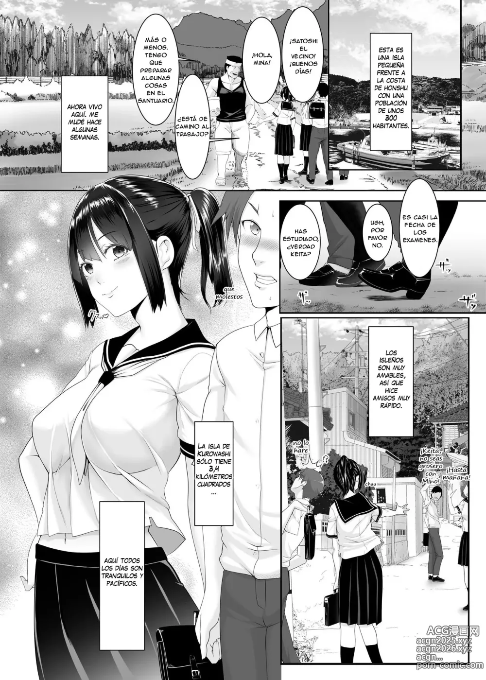 Page 2 of doujinshi Haramase no Shima 1-2 ~Otome wa Kotou de Haramibara ni Naru + Kodane o Shikomare Modaeru Otome~