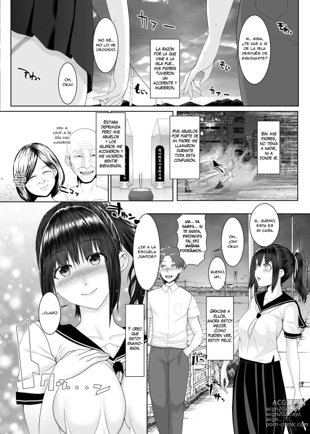 Page 3 of doujinshi Haramase no Shima 1-2 ~Otome wa Kotou de Haramibara ni Naru + Kodane o Shikomare Modaeru Otome~