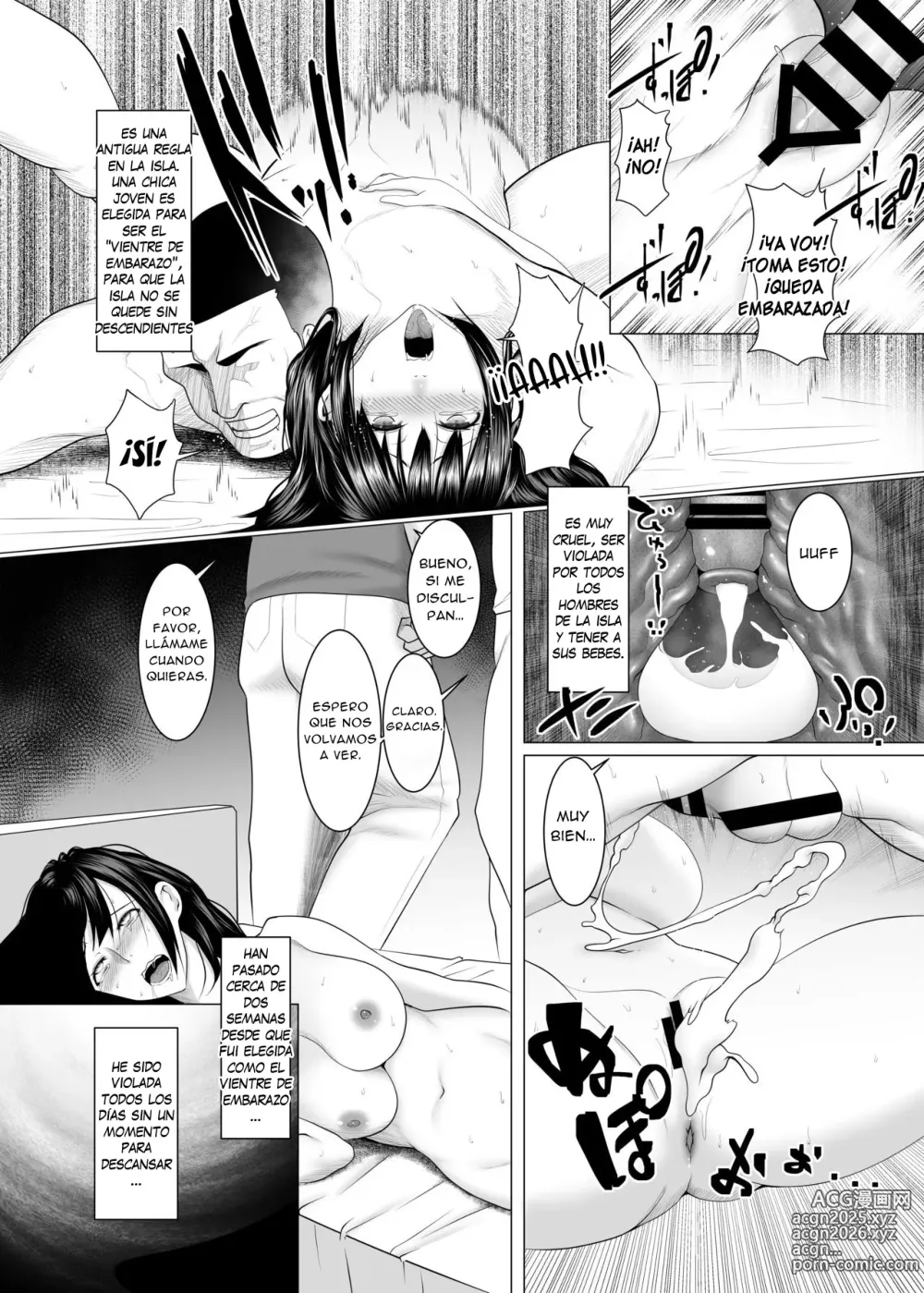 Page 28 of doujinshi Haramase no Shima 1-2 ~Otome wa Kotou de Haramibara ni Naru + Kodane o Shikomare Modaeru Otome~