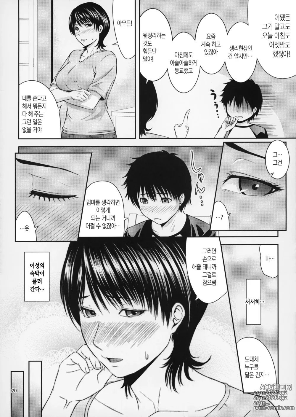 Page 20 of doujinshi 모혈을 파다 19