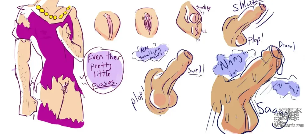 Page 3 of imageset Anatomically Correct TG/TSF Genital Transformations