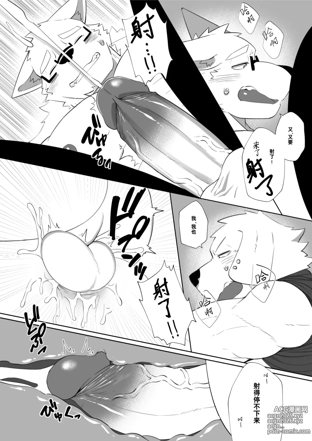 Page 21 of doujinshi 秘密的工作