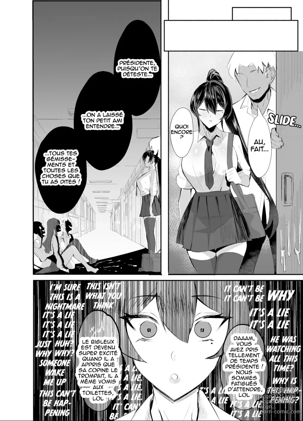 Page 40 of doujinshi Kuppuku ~ Fuuki Iinchou wa Odosarete Netorarete...~ (decensored)