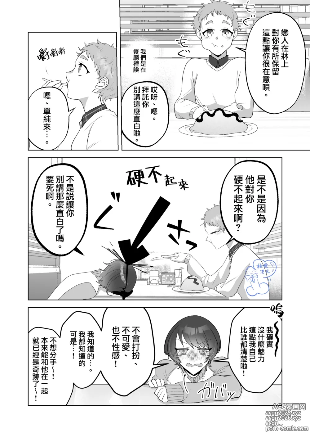 Page 34 of doujinshi 温柔的发小男友因为眼神恐怖有着不好的传闻