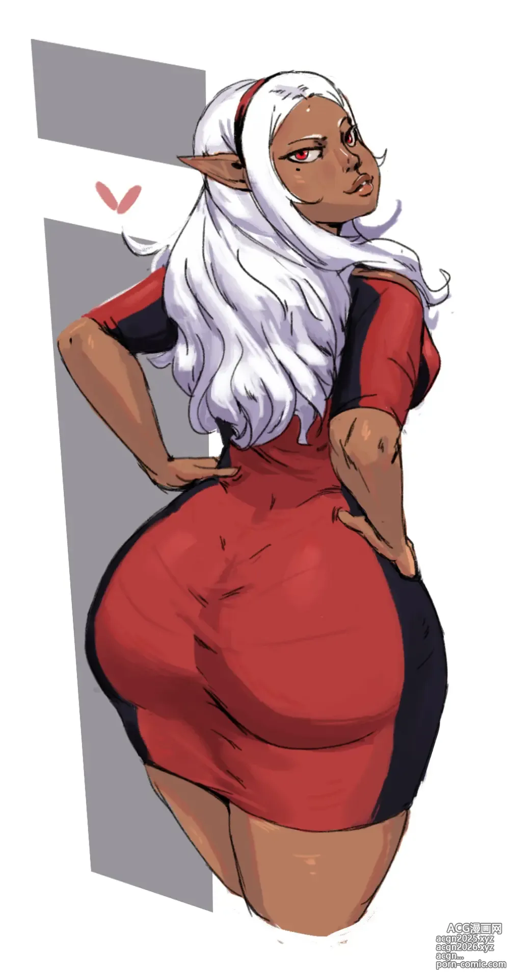 Page 27 of imageset Kuroedas Plus-Sized Elf Ass