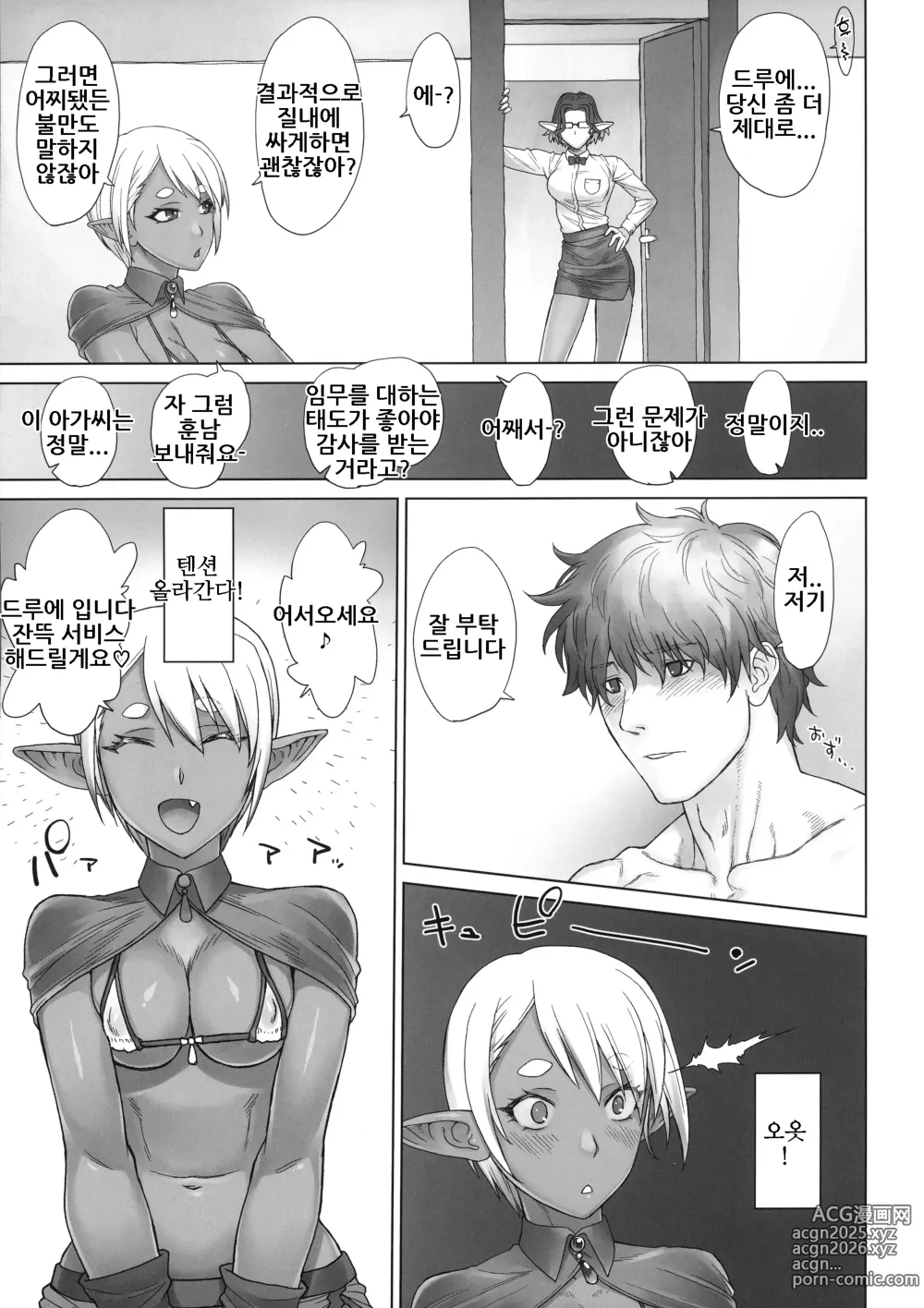 Page 13 of doujinshi 엘프족 드루에짱