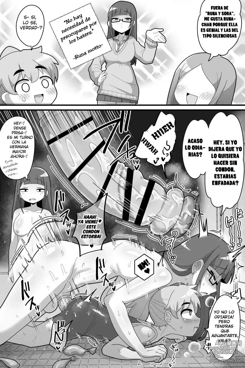 Page 16 of doujinshi Amo Mucho Mucho a Mis hermanastras Futanari♥