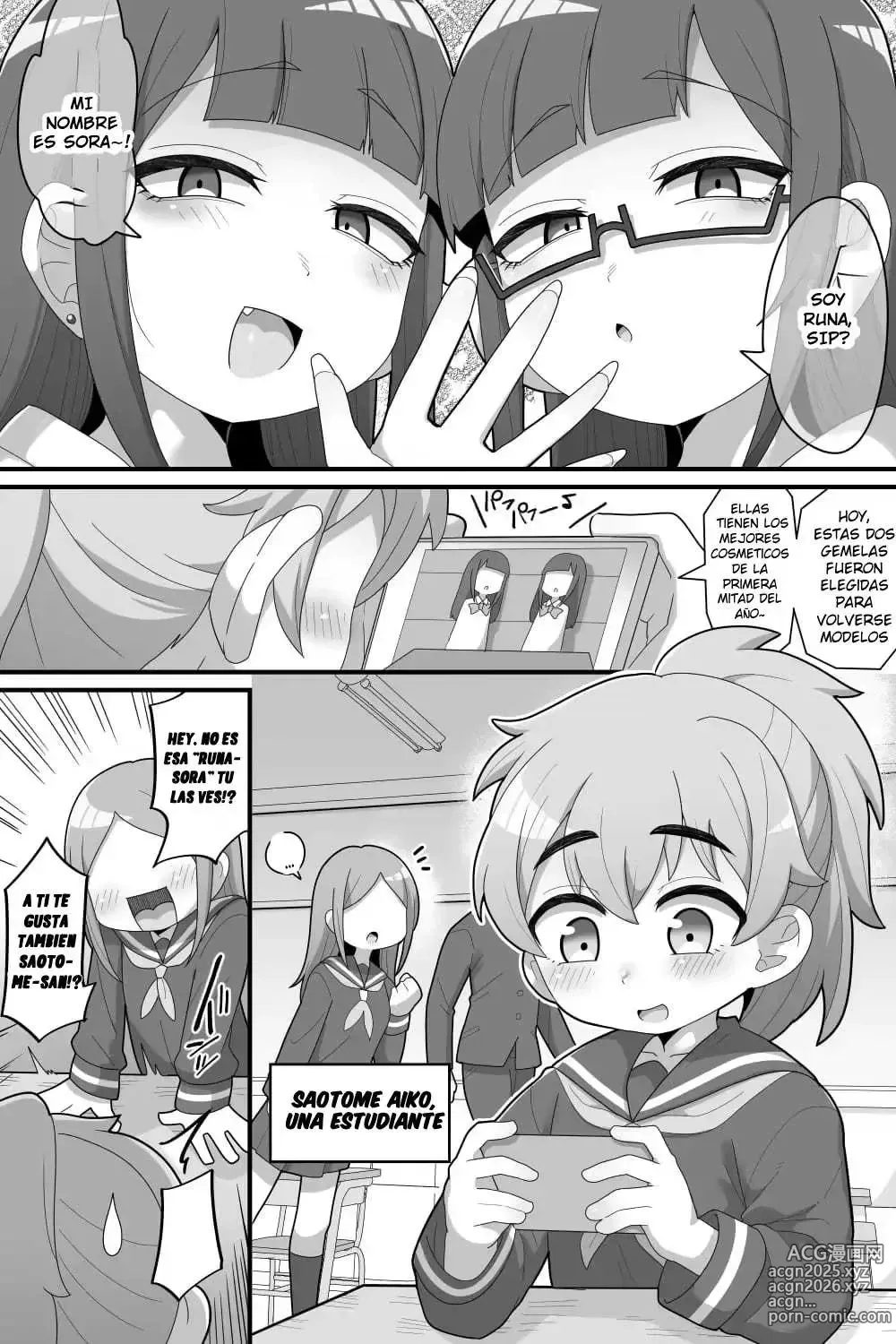 Page 3 of doujinshi Amo Mucho Mucho a Mis hermanastras Futanari♥