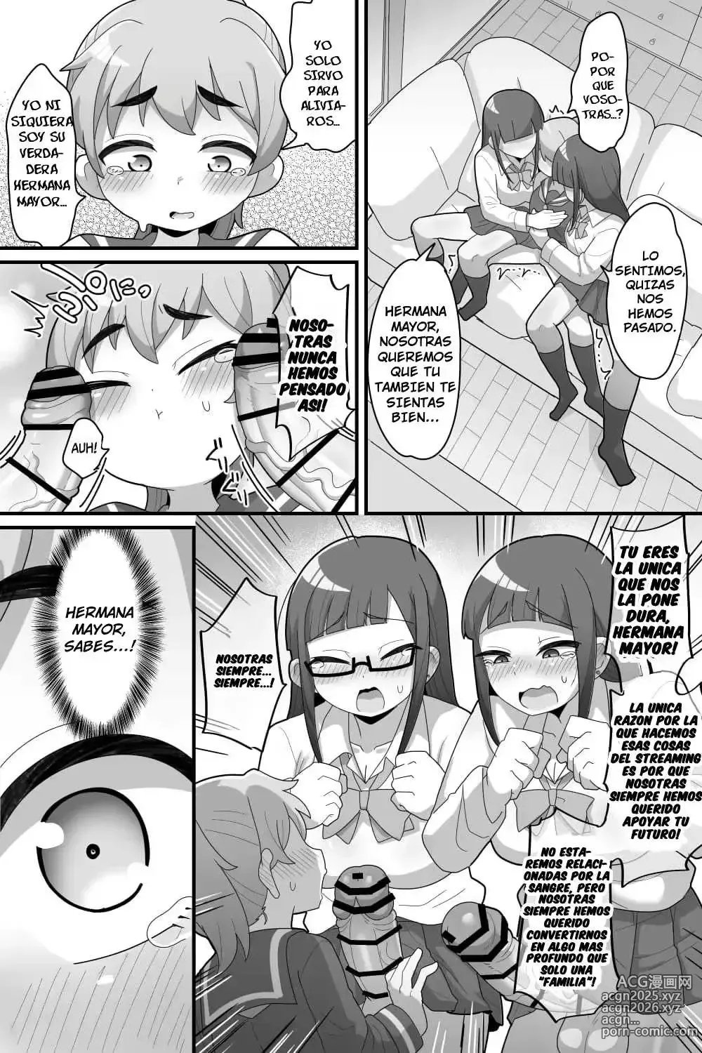 Page 21 of doujinshi Amo Mucho Mucho a Mis hermanastras Futanari♥