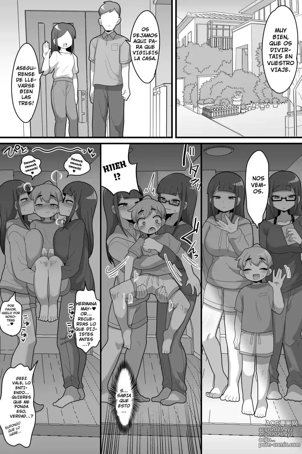 Page 34 of doujinshi Amo Mucho Mucho a Mis hermanastras Futanari♥