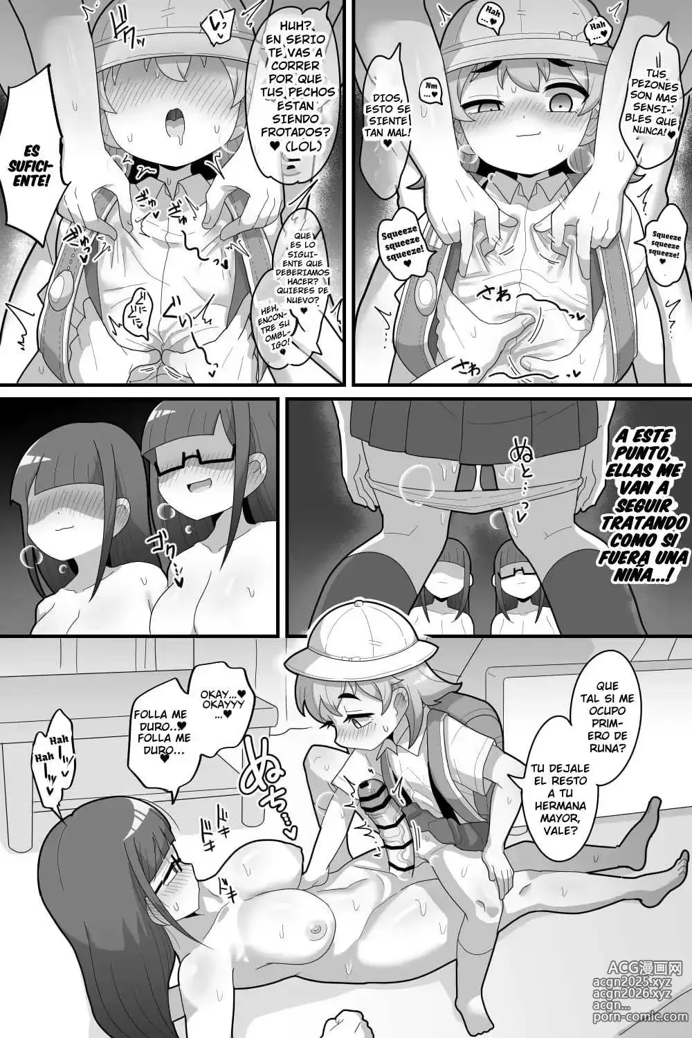 Page 36 of doujinshi Amo Mucho Mucho a Mis hermanastras Futanari♥