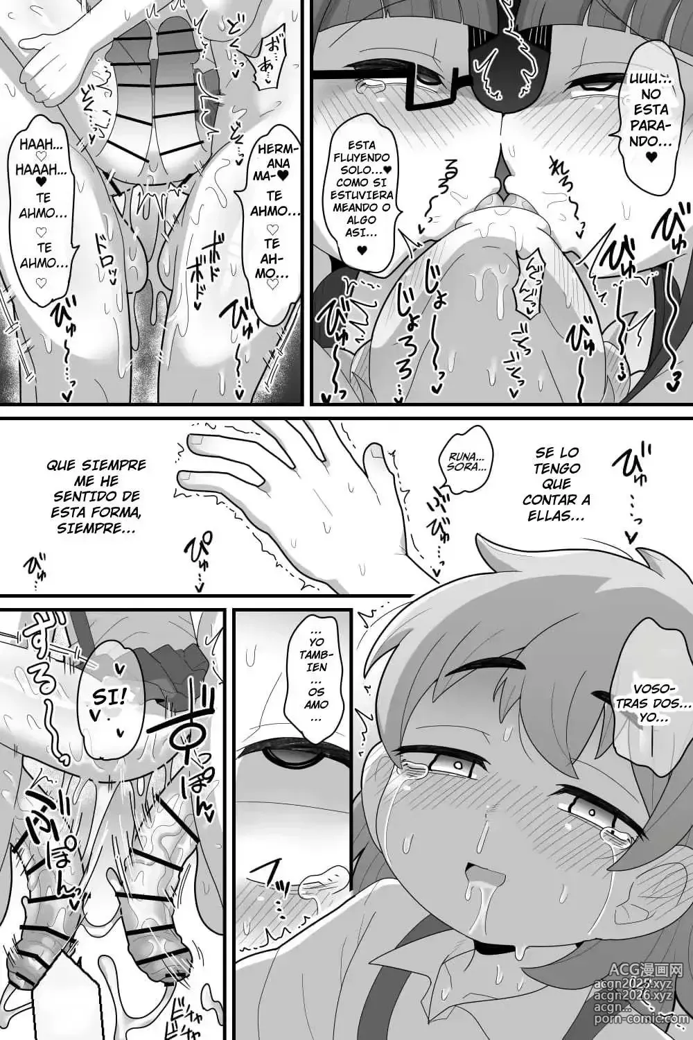 Page 45 of doujinshi Amo Mucho Mucho a Mis hermanastras Futanari♥