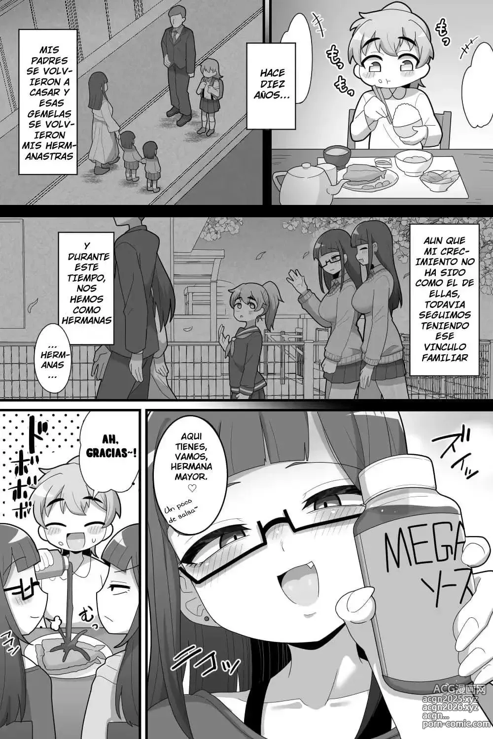 Page 6 of doujinshi Amo Mucho Mucho a Mis hermanastras Futanari♥