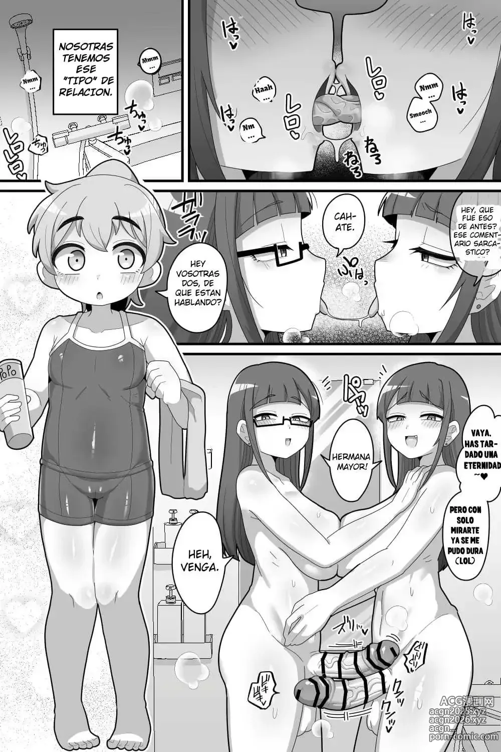 Page 8 of doujinshi Amo Mucho Mucho a Mis hermanastras Futanari♥