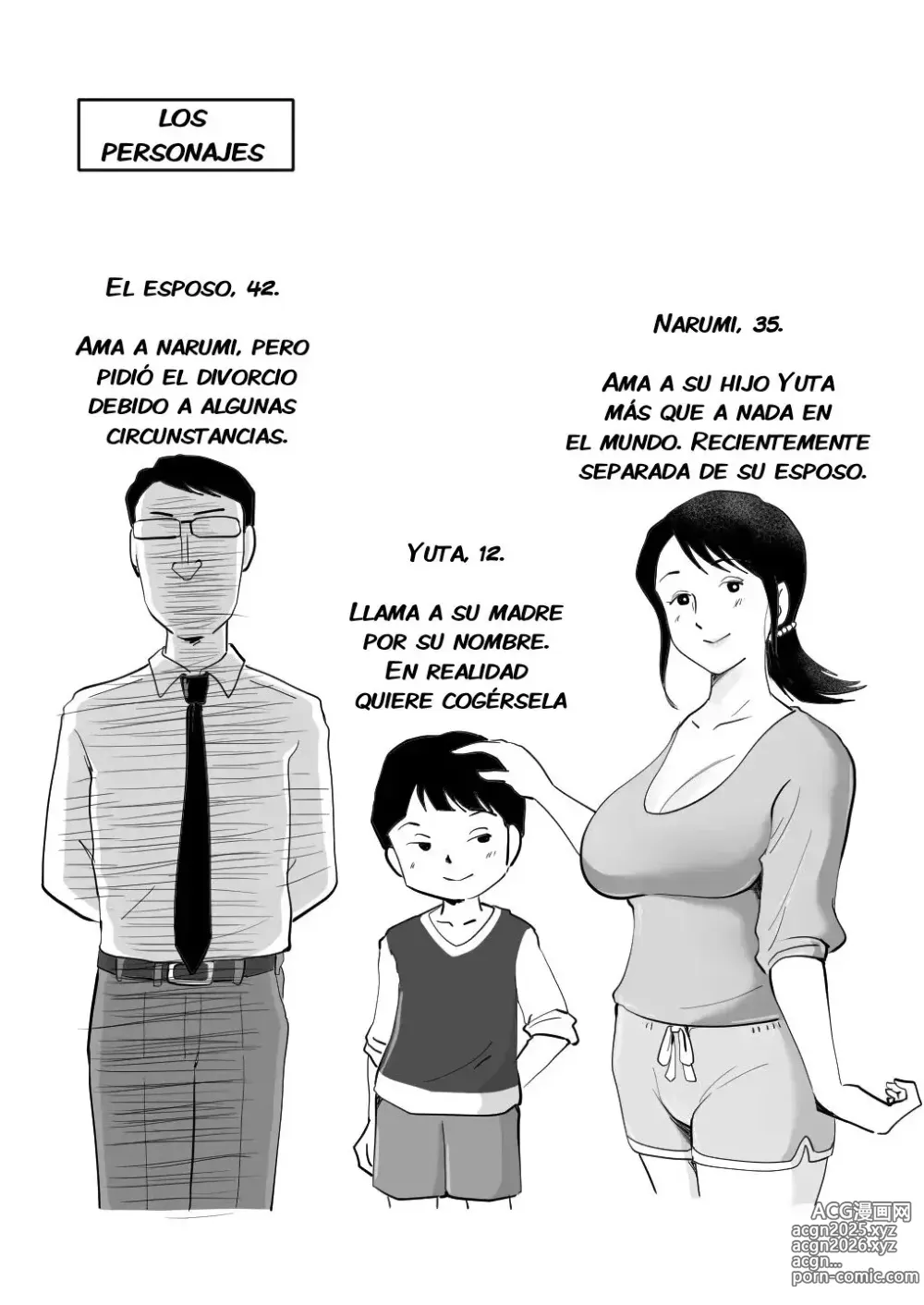 Page 2 of doujinshi Narumi La Madre Insaciable y su Hijo Pervertido