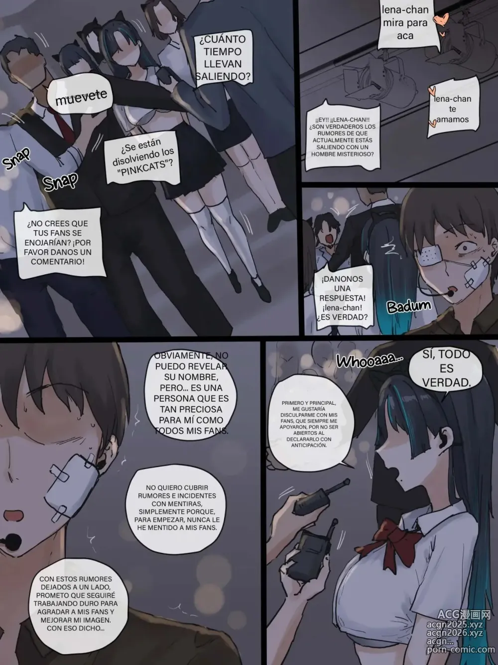 Page 2 of doujinshi IDOL Parte 01