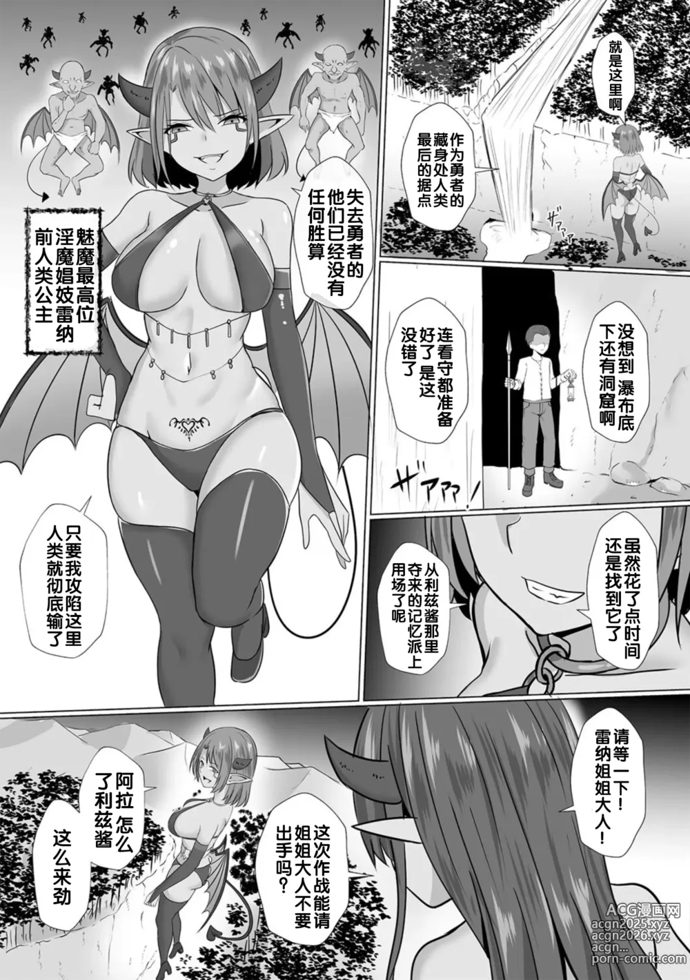 Page 3 of doujinshi Inma Shouki Liz Ch. 1