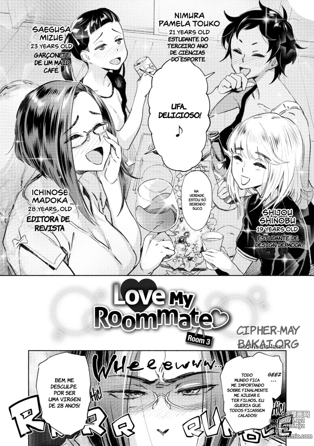 Page 43 of manga Meu Amor Pelo Meu Companheiro de Quarto Ch. 1-5