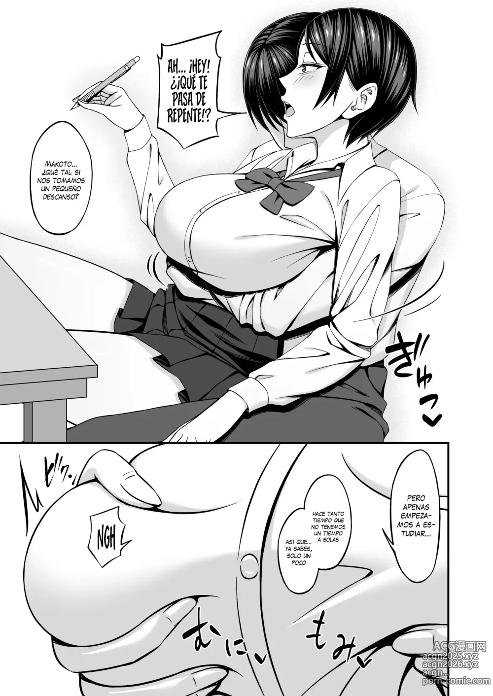 Page 5 of doujinshi ¡Quiero Tener Sexo con Mi Amiga de la Infancia de Pechos Grandes!