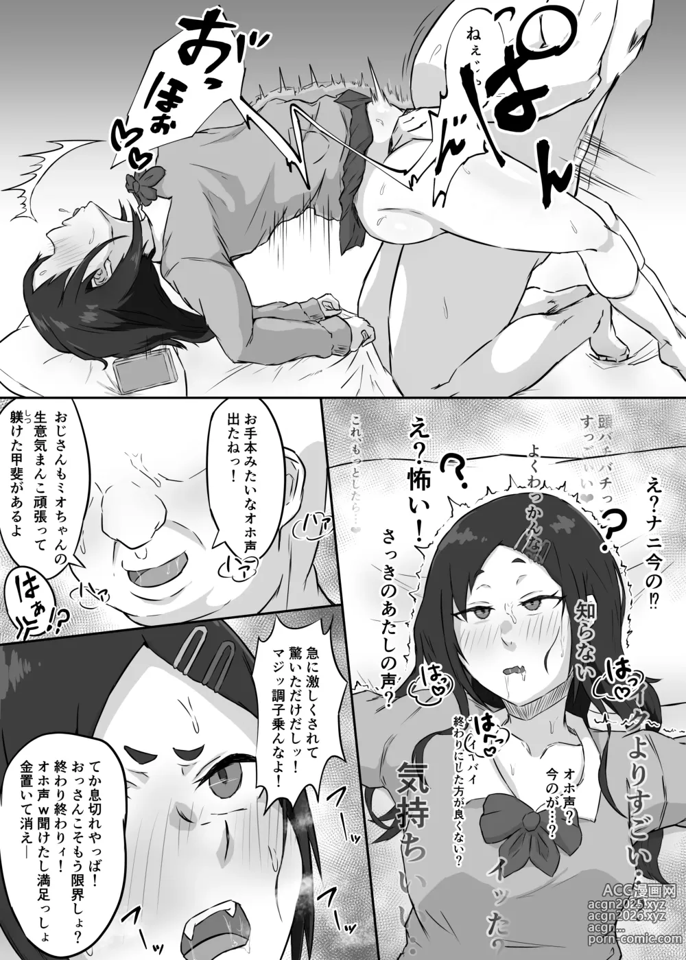 Page 10 of doujinshi Ha? Ohogoe nante Dasu Wake Nai jan!