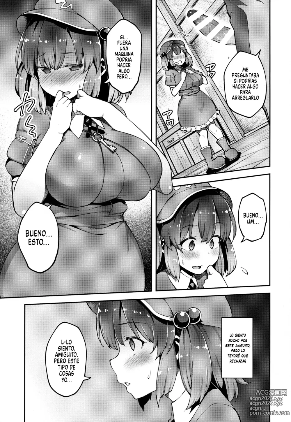 Page 4 of doujinshi Encantado De Conocerte Nitori-chan