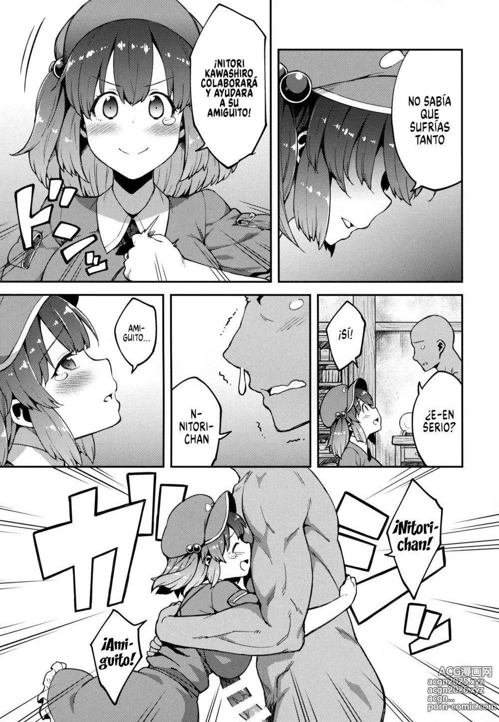 Page 6 of doujinshi Encantado De Conocerte Nitori-chan