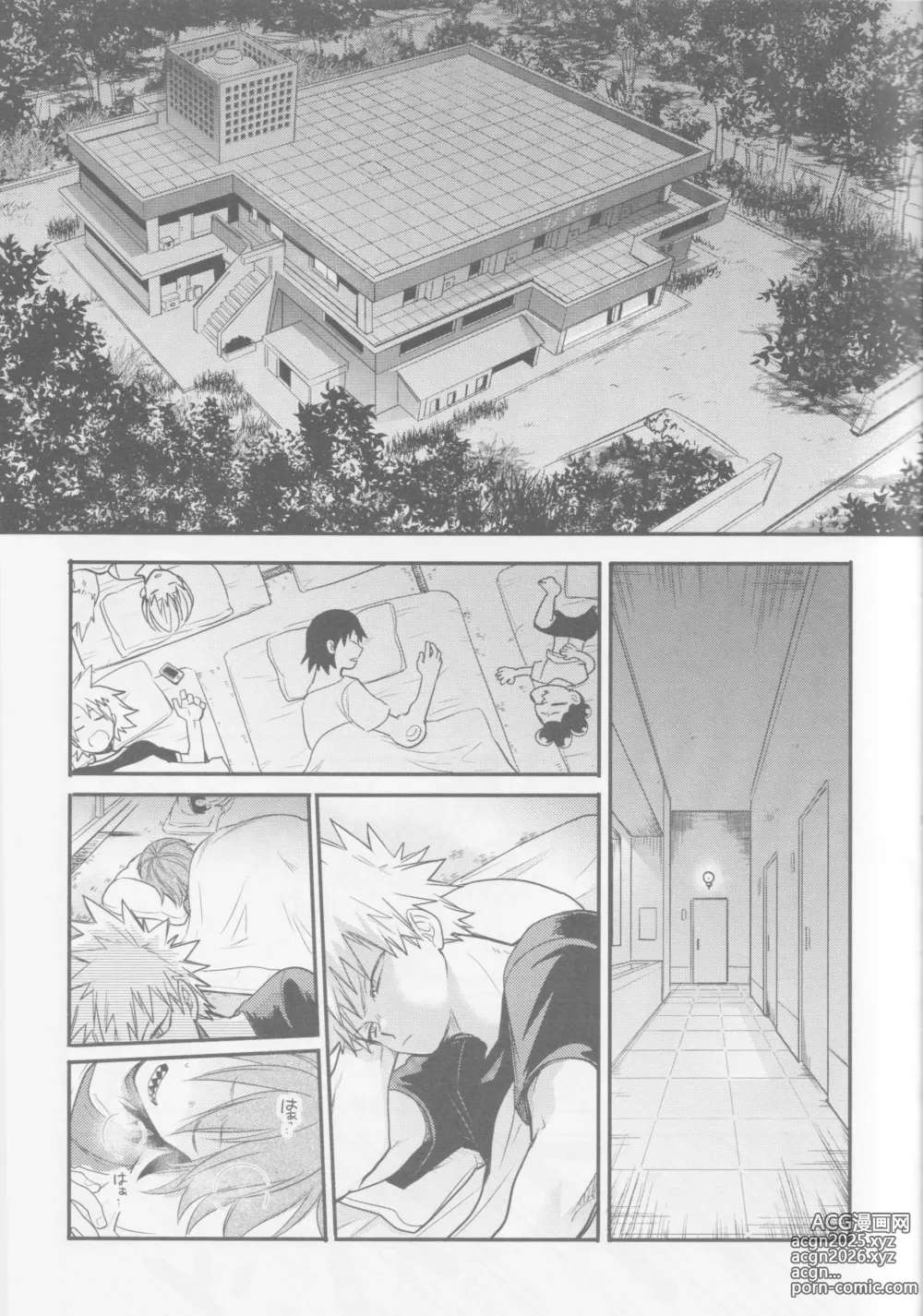 Page 10 of doujinshi Nibui, Kabui