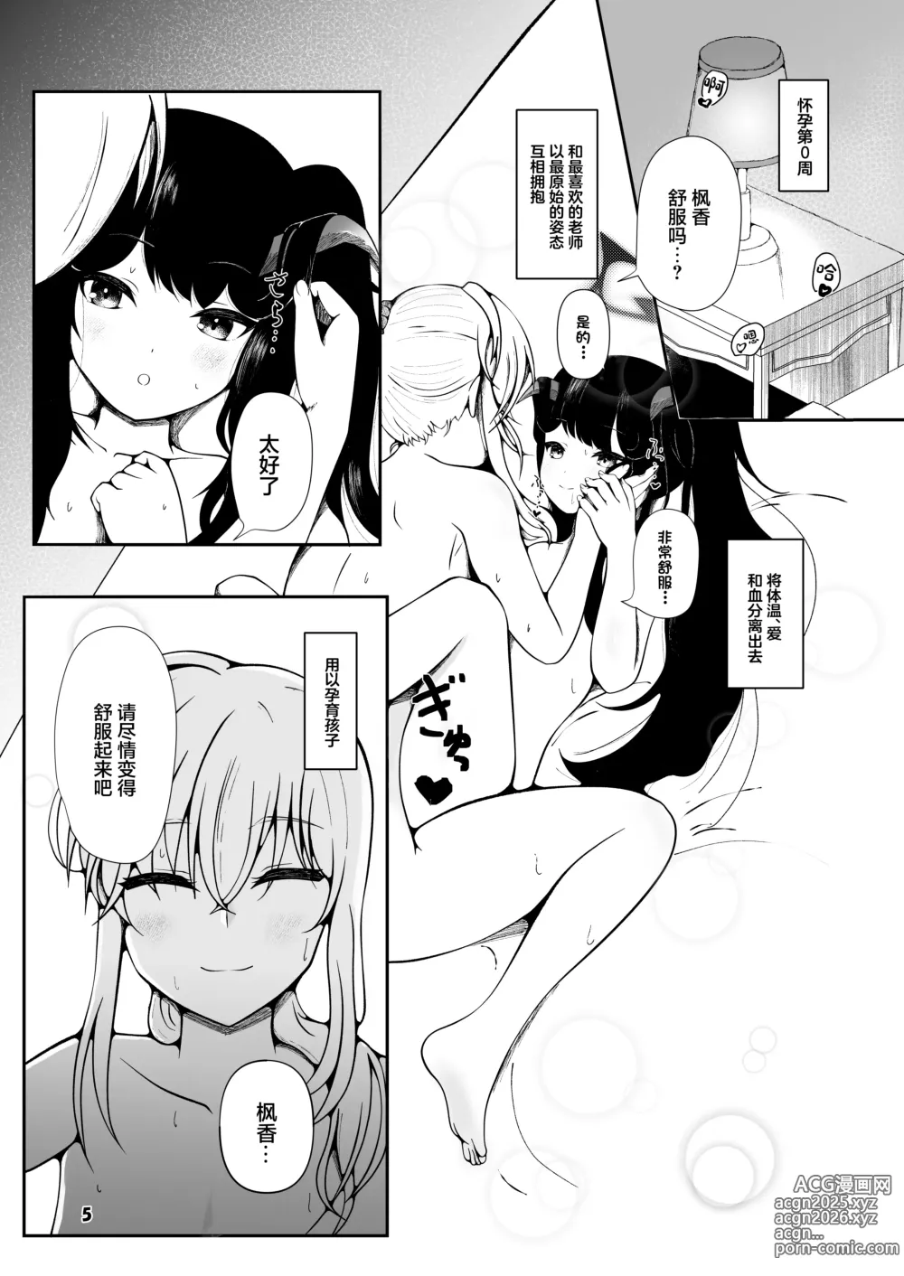 Page 4 of doujinshi Fuuka to Sannin, Totsukitooka.