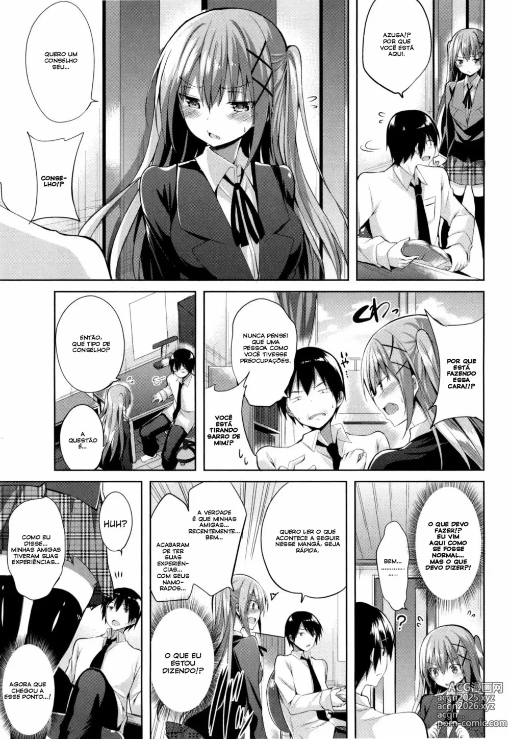 Page 3 of manga Hajimete ga Ii no!