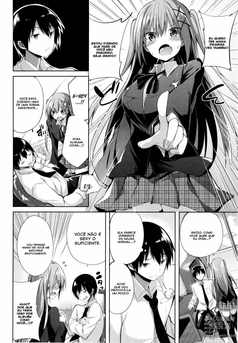 Page 4 of manga Hajimete ga Ii no!