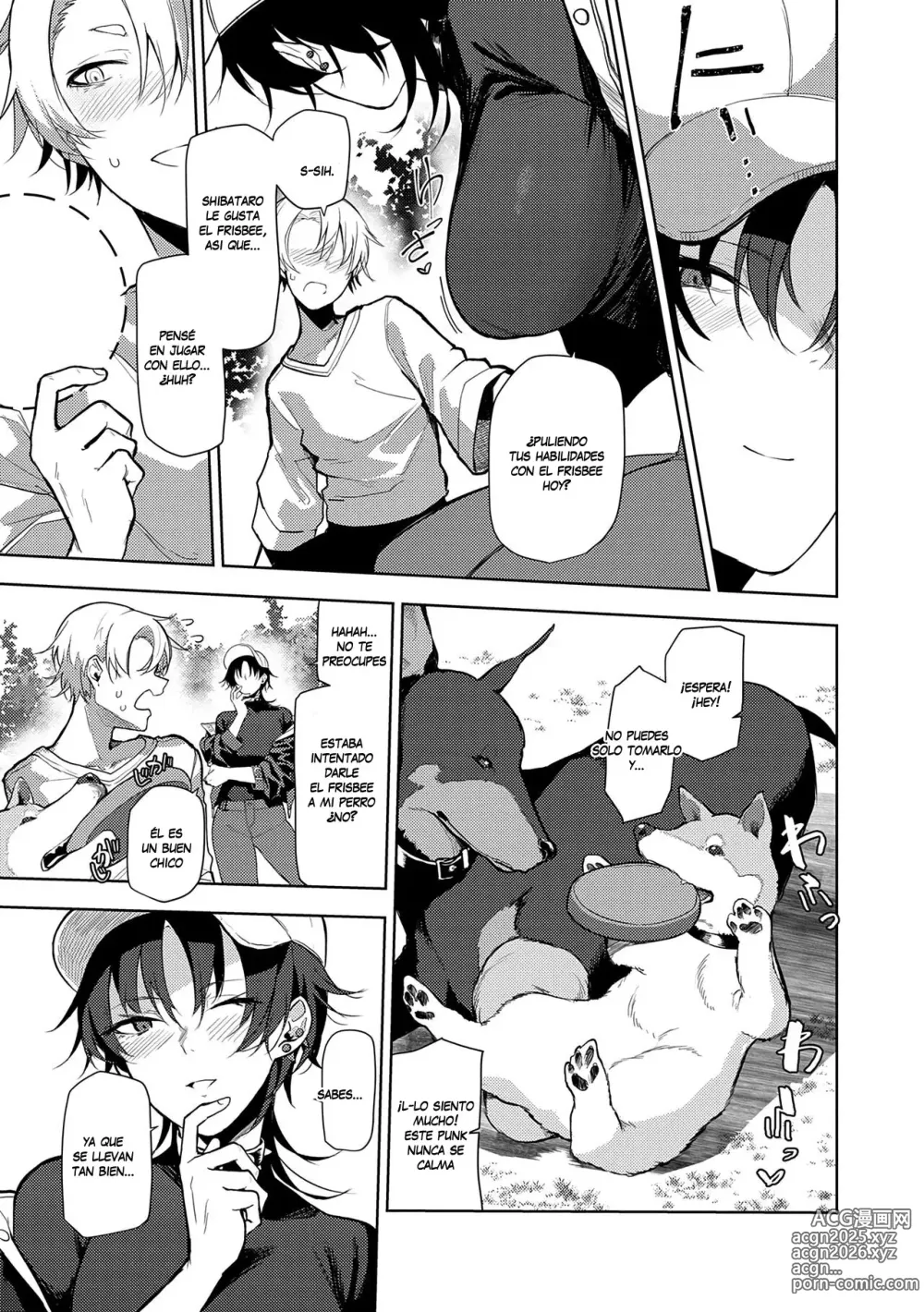 Page 3 of manga Nonverbal Communication